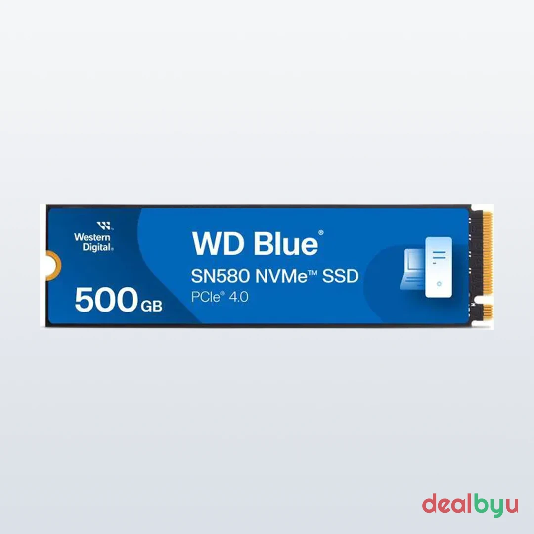 WD Blue SN580 500 GB PCIe 4.0 NVMe M.2 2280 SSD (WDS500G3B0E)