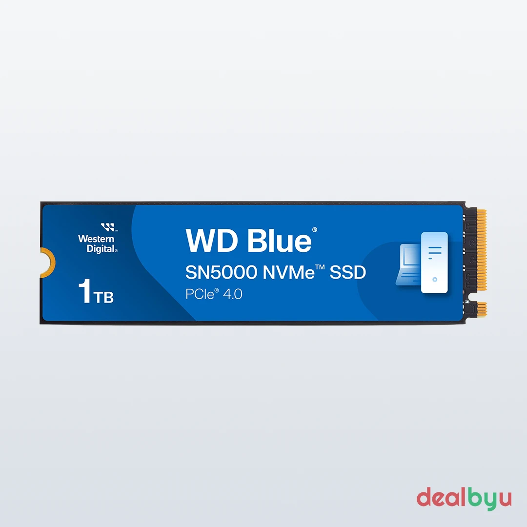 WD Blue SN5000 1 TB PCIe 4.0 NVMe M.2 2280 SSD (WDS100T4B0E)