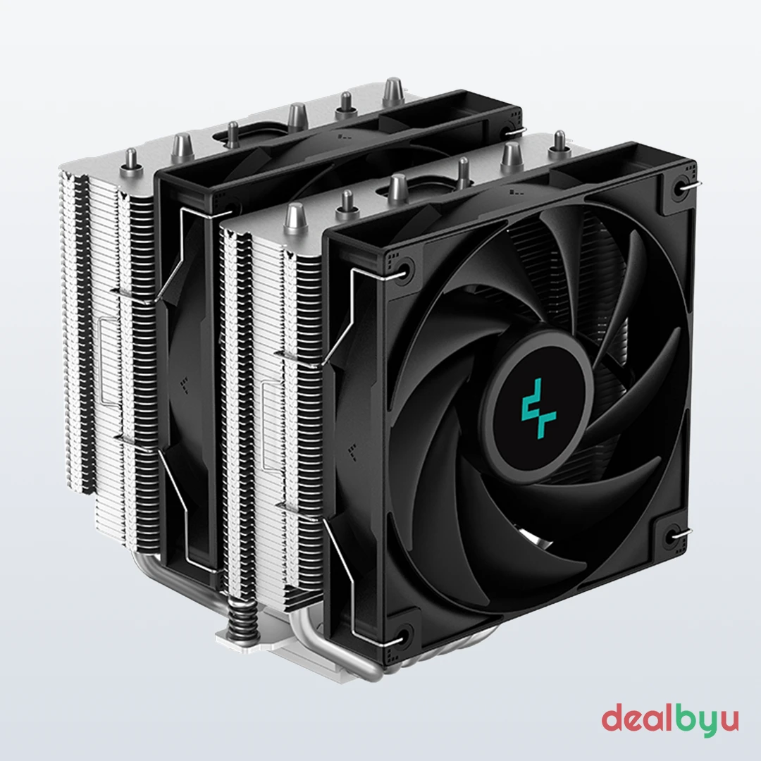 DeepCool AG620 (Gammaxx) — Dual-Tower CPU Air Cooler, ARGB
