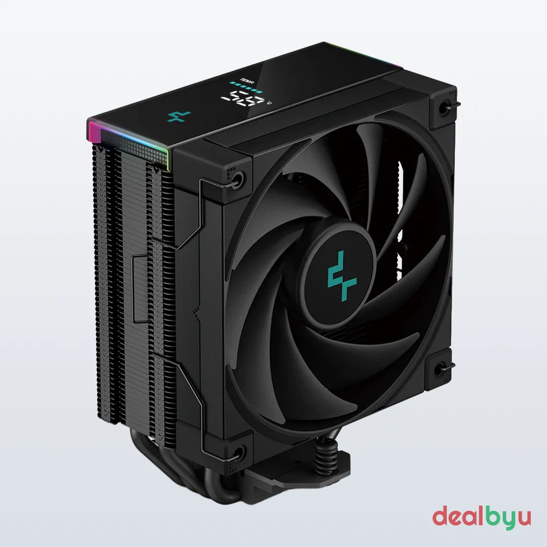 DeepCool AK400 Digital — Single-Tower CPU Air Cooler, ARGB