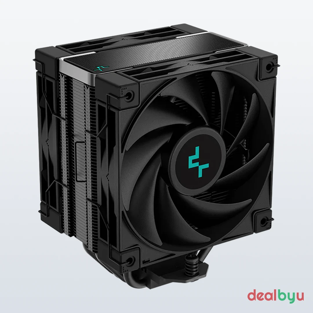 DeepCool AK400 Zero Dark Plus — Single-Tower CPU Air Cooler