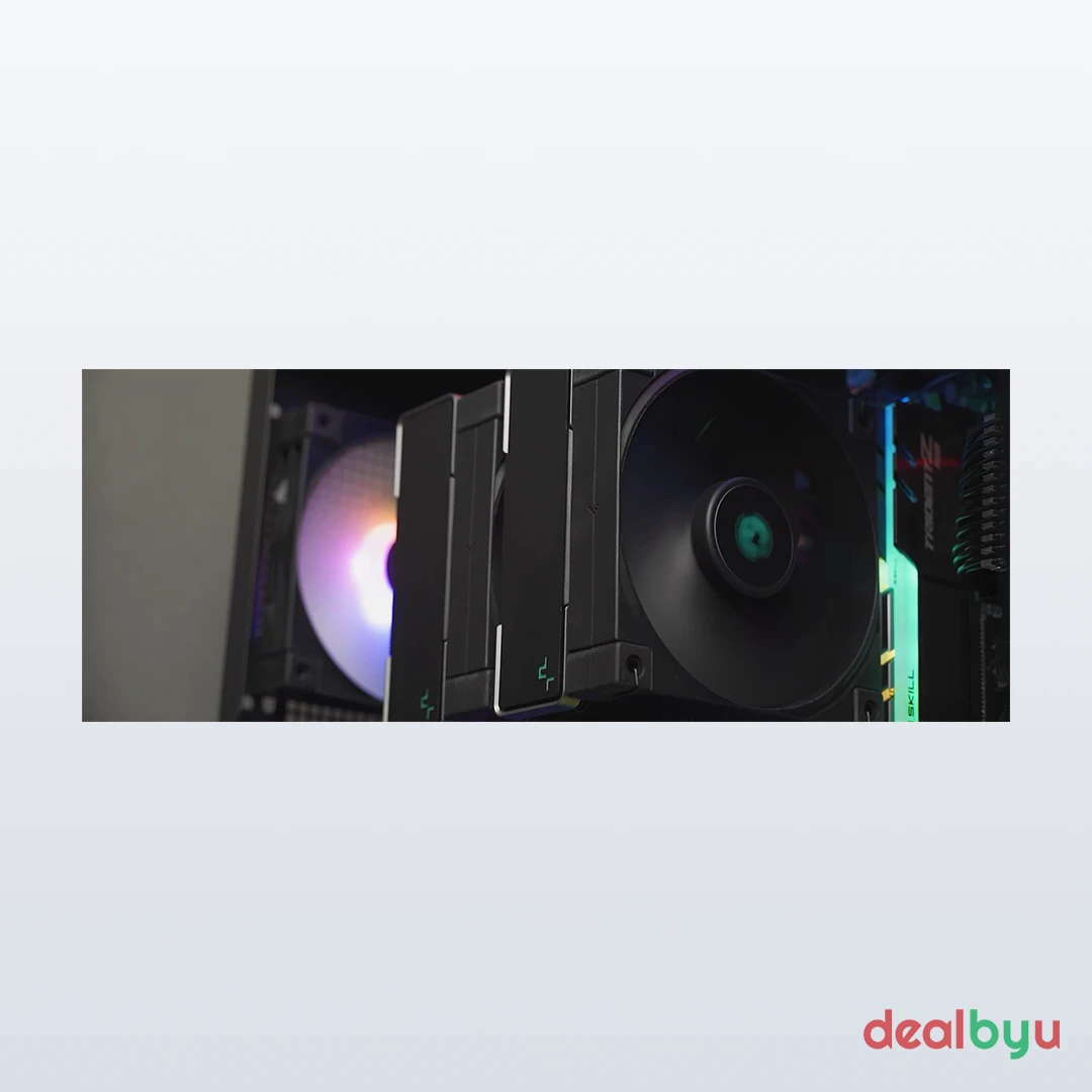 DeepCool AK620 Zero Dark — Dual-Tower CPU Air Cooler