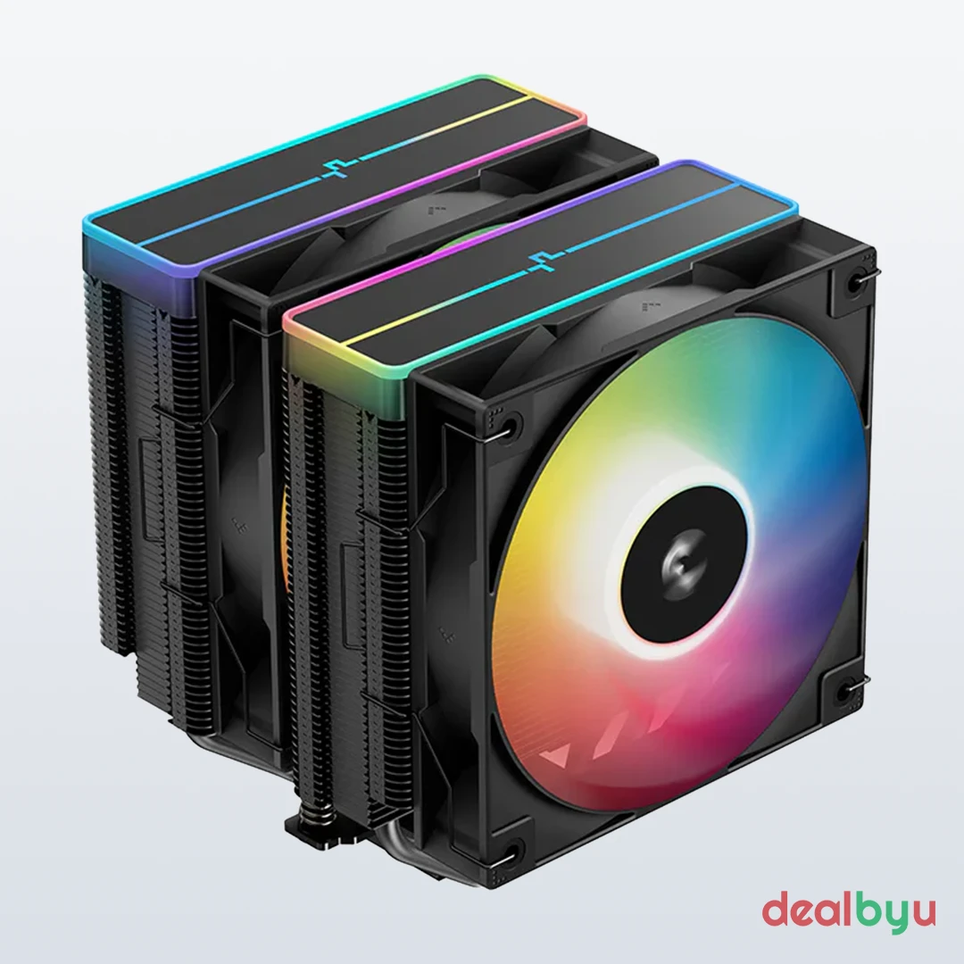 DeepCool Gammaxx AG620 Digital ARGB — Dual-Tower CPU Air Cooler, ARGB