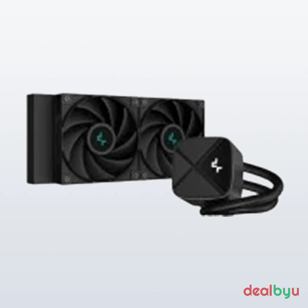 DeepCool LS520S Zero Dark — 240mm AIO Liquid CPU Cooler