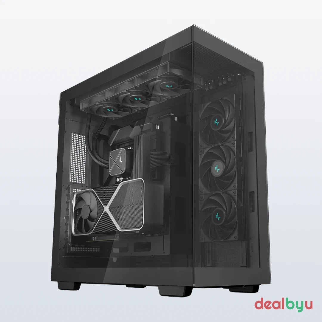 DeepCool LS720S Zero Dark — 360mm AIO Liquid CPU Cooler