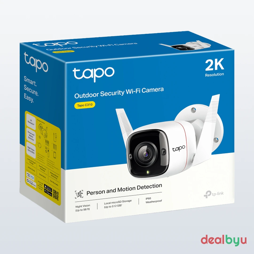 TP-Link Tapo C310 3MP Outdoor Security Wi-Fi Camera