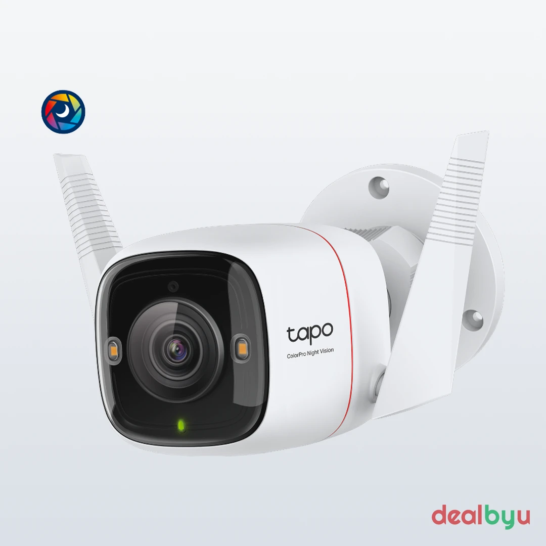 TP-Link Tapo C325WB 4MP 2K QHD Outdoor Full-Color Wi-Fi Camera