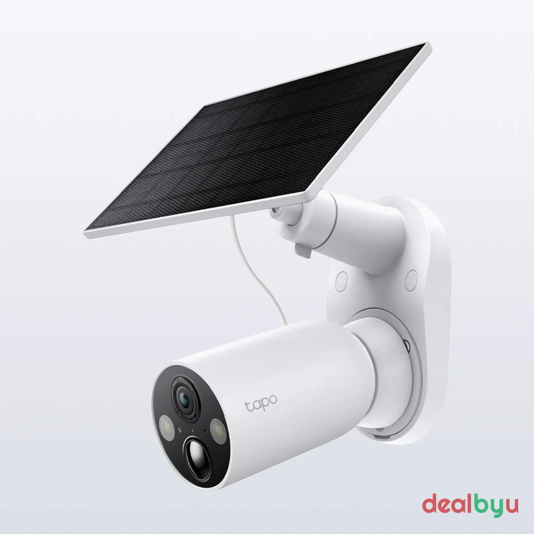 TP-Link Tapo C425 Solar-Powered 4MP 2K QHD Wire-Free Outdoor Security Camera