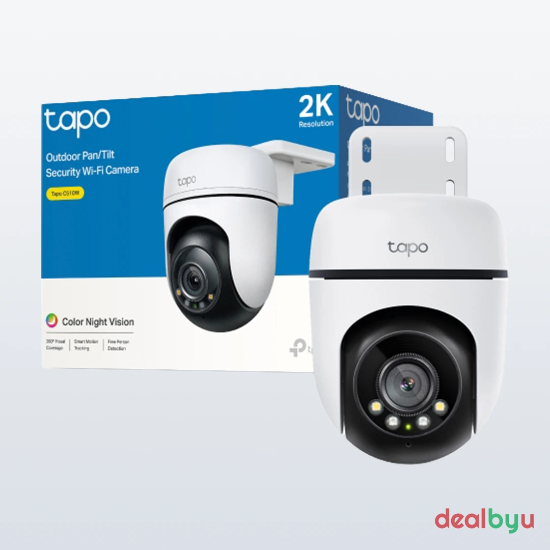 TP-Link Tapo C510W 2K 3MP Outdoor Pan/Tilt Security Wi-Fi Camera