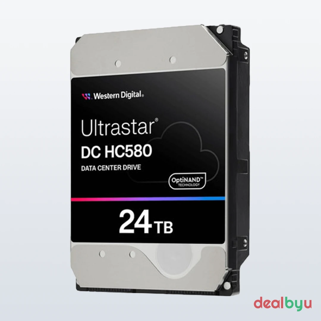 WD Ultrastar DC 24 TB 3.5" enterprise HDD (7200 RPM)