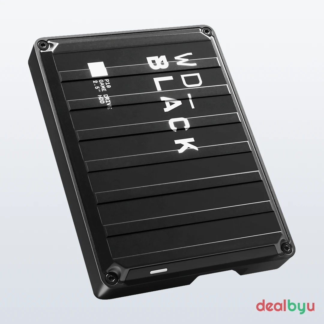 WD_BLACK P10 Game Drive 2 TB Portable External Hard Drive