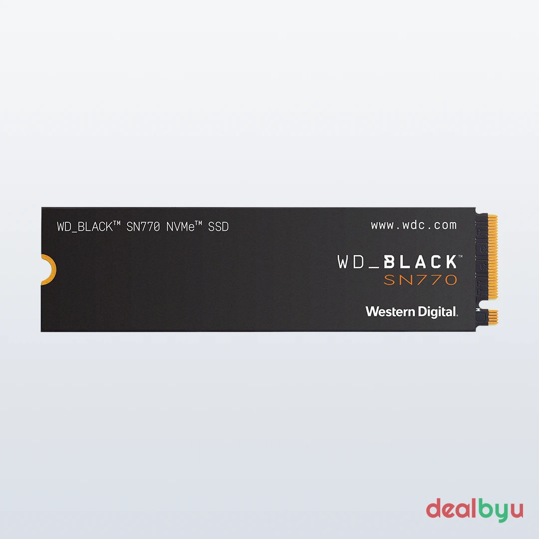 WD_BLACK SN770 250 GB PCIe 4.0 NVMe M.2 2280 SSD (WDS250G3X0E)