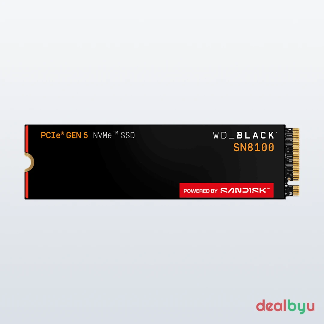 WD_BLACK SN8100 NVMe SSD - 1TB, Without Heatsink