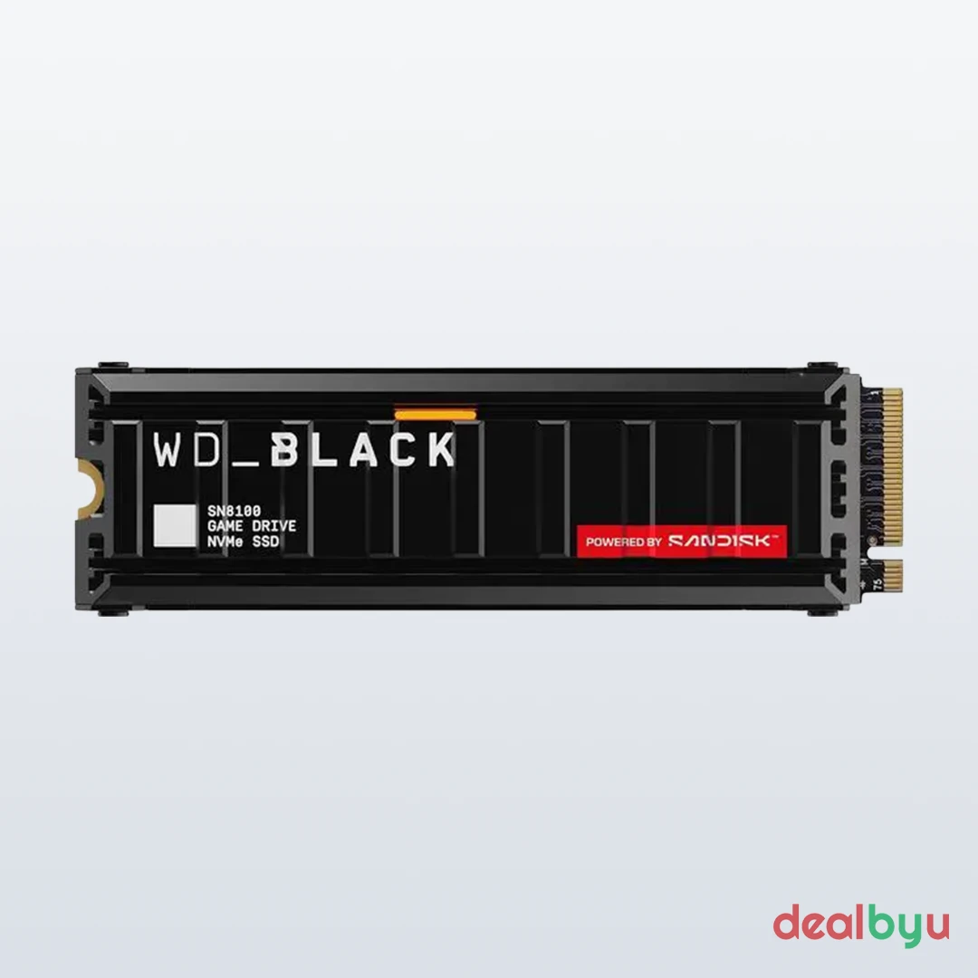 WD_BLACK SN8100 NVMe SSD - 2TB, With Heatsink
