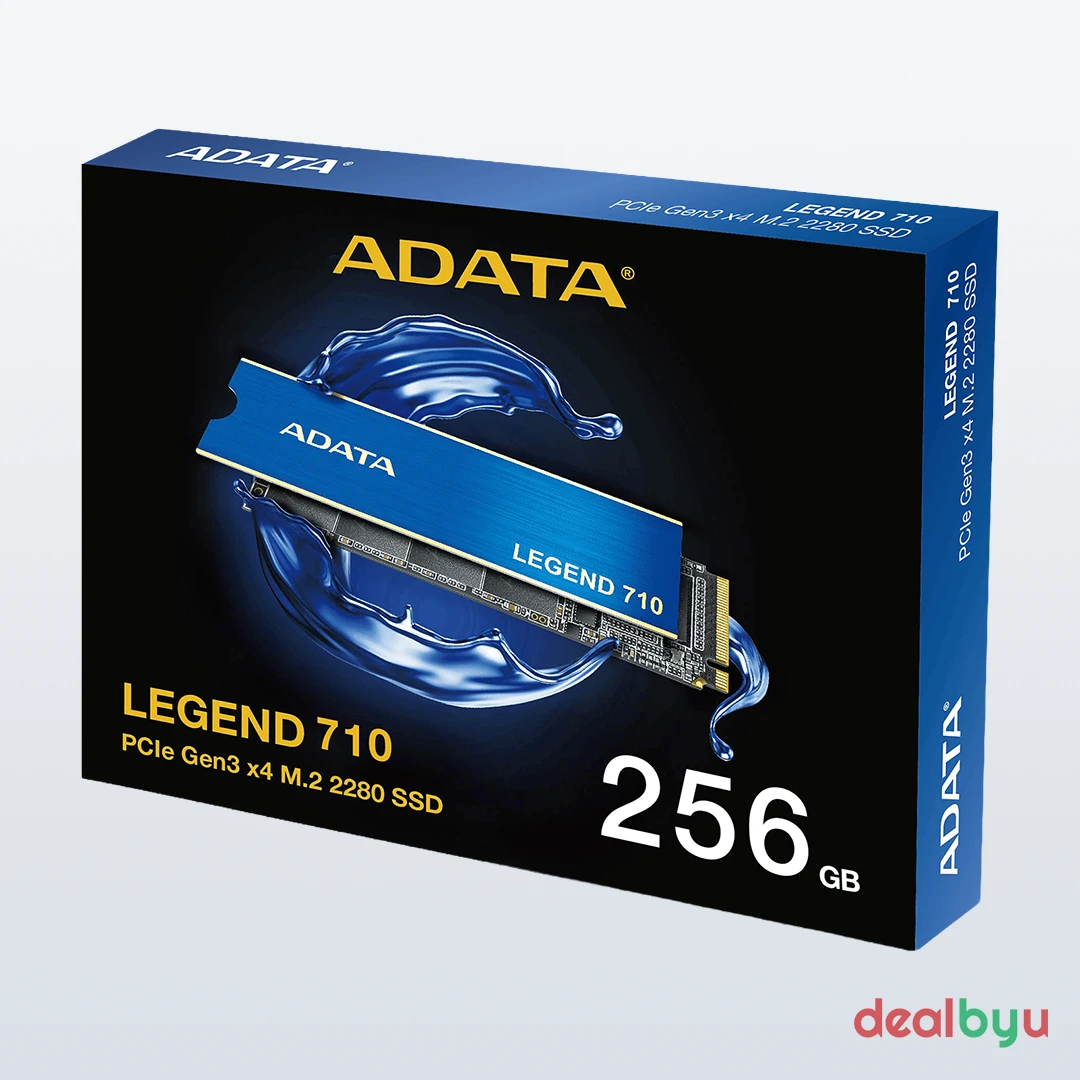 ADATA Legend 710 256 GB PCIe 3.0 NVMe M.2 2280 SSD (ALEG-710-256GCS)