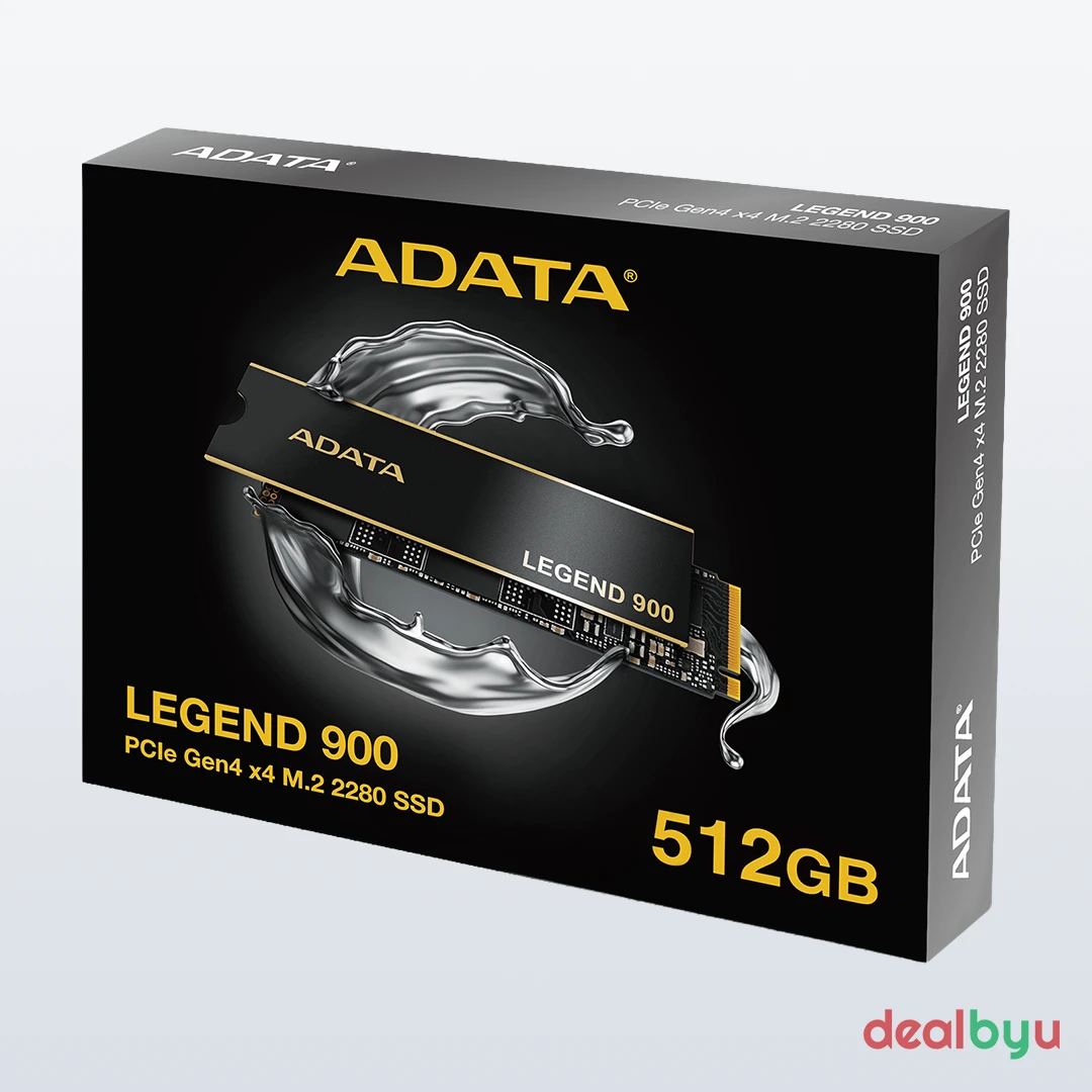 ADATA XPG Legend 900 512 GB PCIe 4.0 NVMe M.2 2280 SSD (SLEG-900-512GCS)