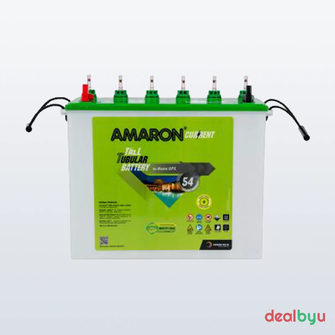 Amaron Current AM200TT54 200Ah Tall Tubular Inverter Battery (AAM-CR-AM200TT54)