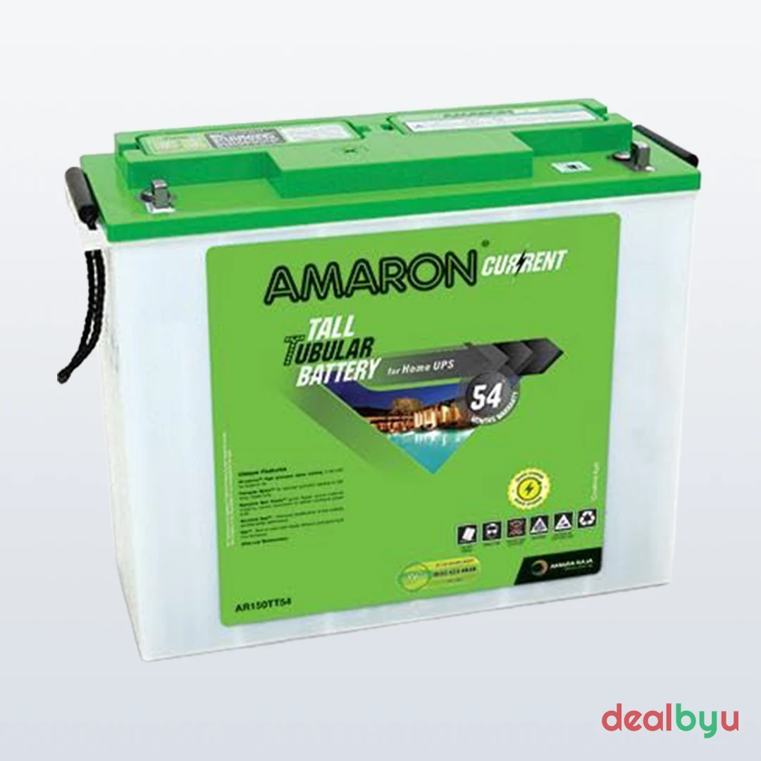 Amaron Current AR150TN54 150Ah Tall Tubular Inverter Battery (AAM-CR-AR150TN54)