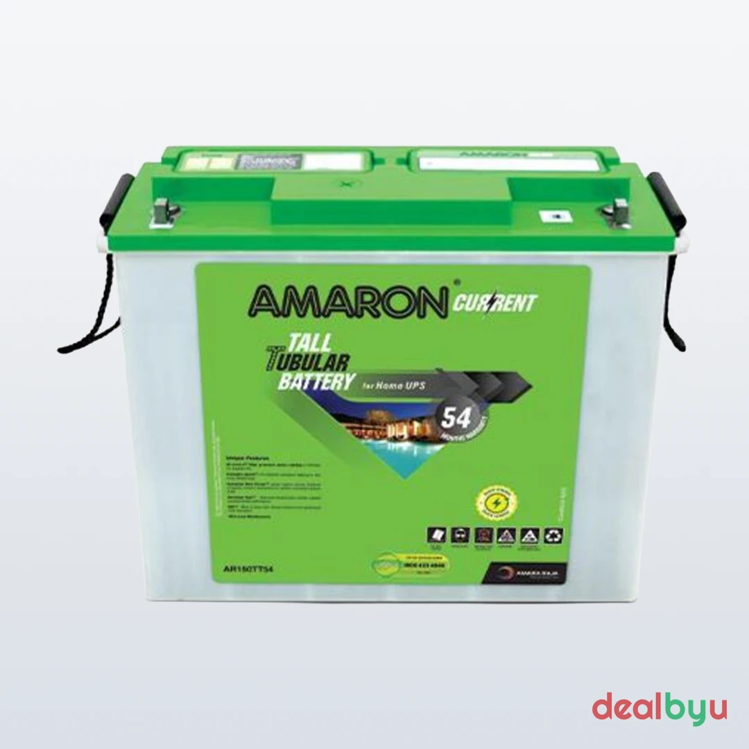 Amaron Current DP220TT54 220Ah Tall Tubular Inverter Battery (AAM-CR-DP220TT54)