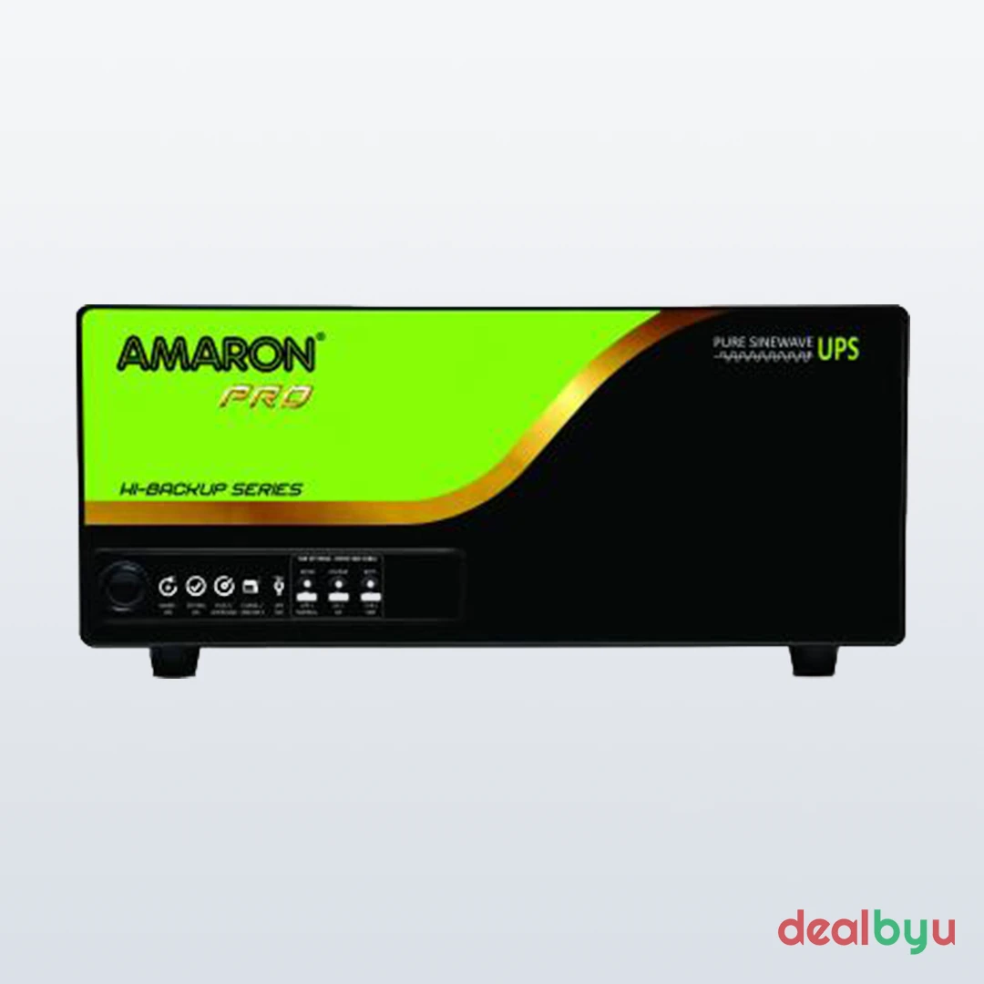 Amaron HB1200AP 1200VA Hi-Backup Pure Sine Wave Home UPS (AAM-HU-HB01200AP)