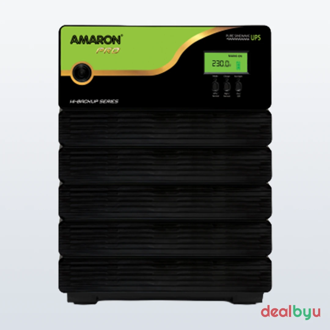 Amaron HBP6000A 6000VA High-Capacity Pure Sine Wave Inverter (AAM-HU-HBP006000)