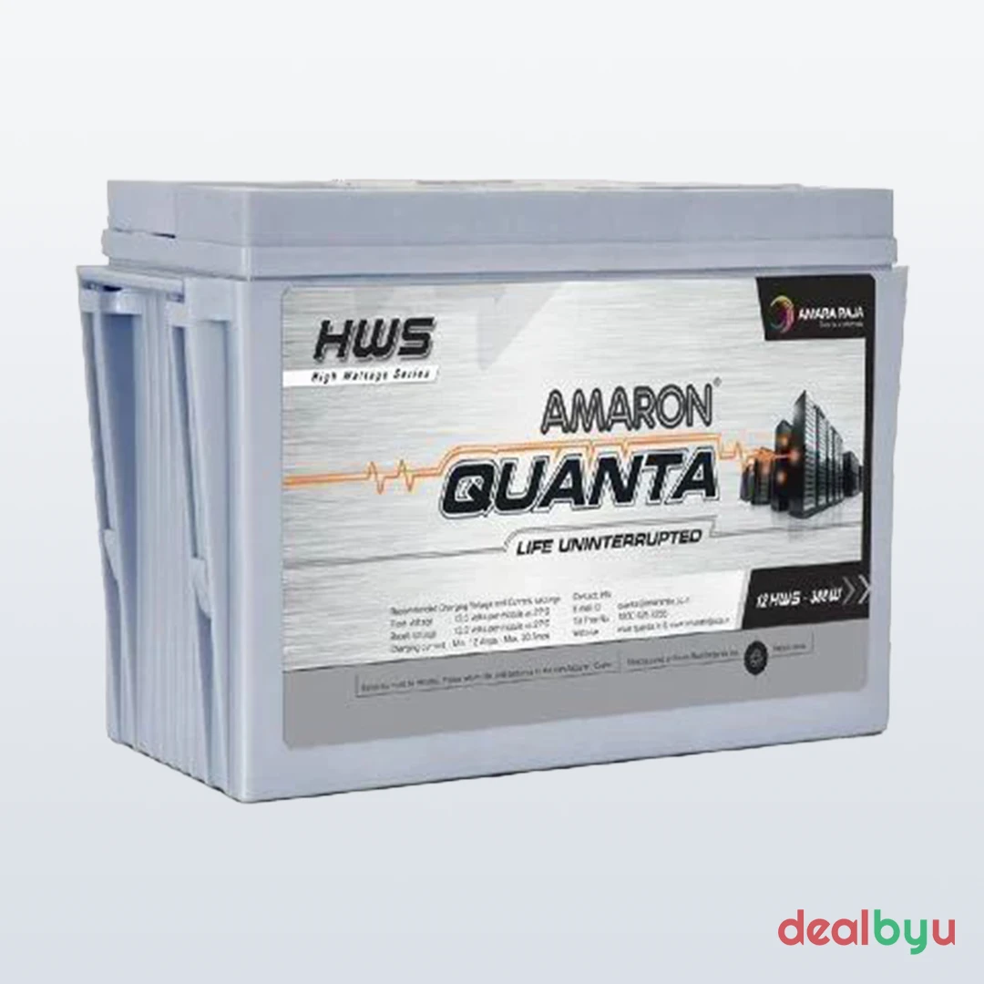 Amaron Quanta 12V 200Ah SMF VRLA Battery (12AL200)
