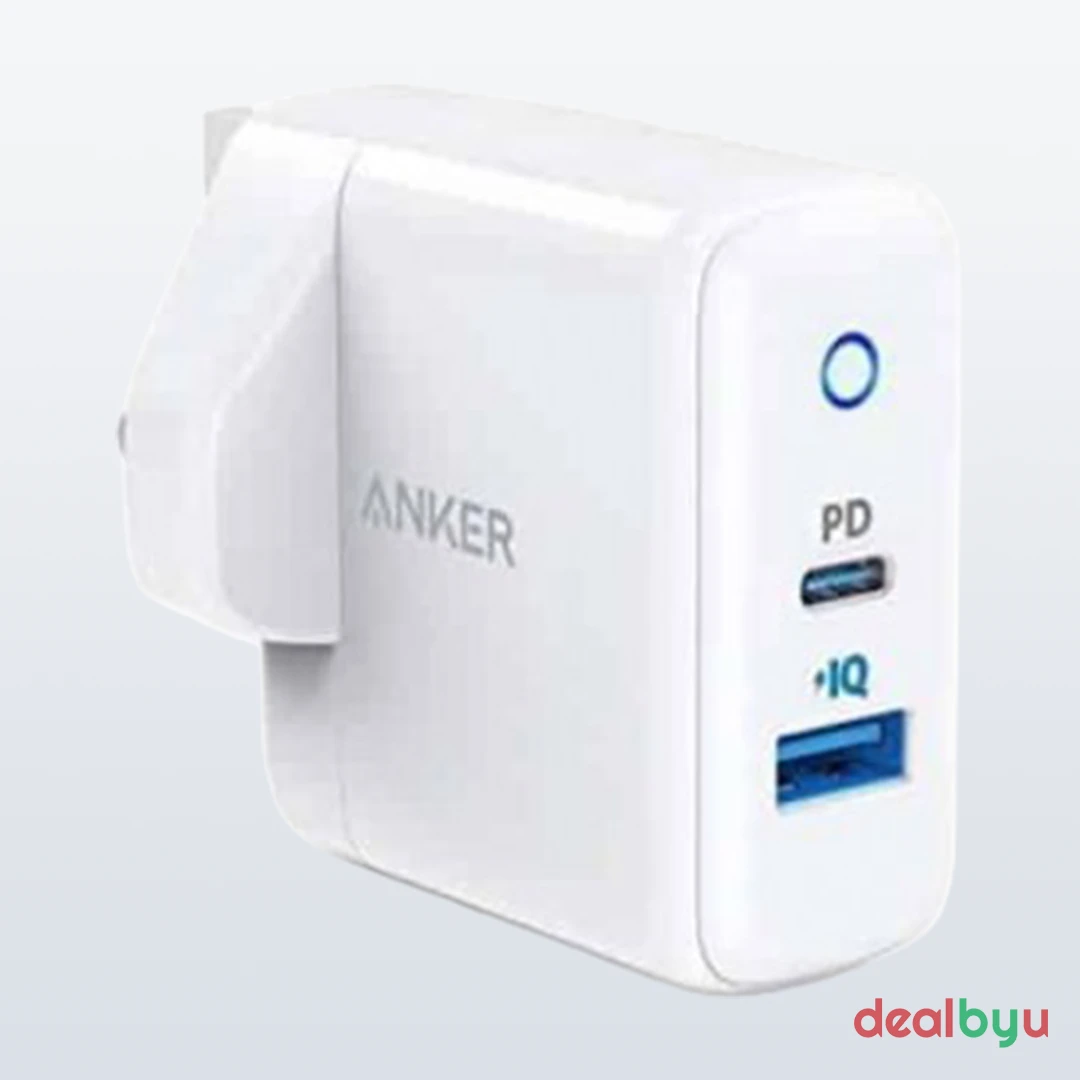 Anker 35W 2-Port USB-C Wall Charger (PowerPort, A2636)