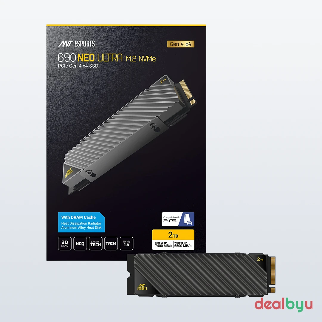 Ant Esports 690 Neo Ultra 256 GB PCIe 4.0 NVMe M.2 2280 SSD