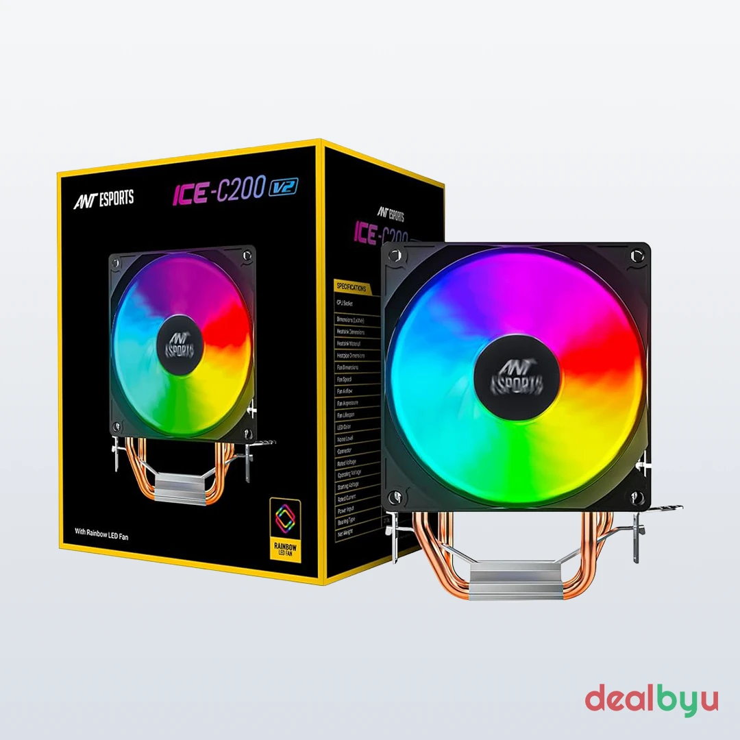 Ant Esports ICE-C200 V2 CPU Air Cooler