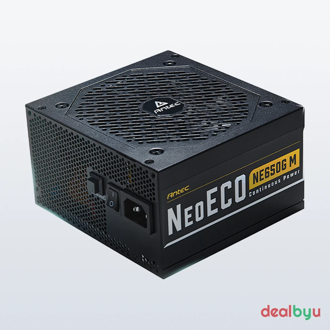 Antec NE650G M 650W — 80+ Gold Fully Modular Power Supply