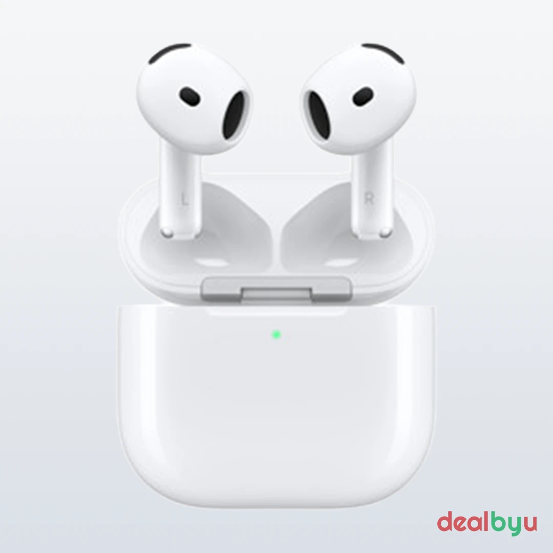 Apple AirPods 4 — True Wireless Earbuds, 30 H Playback, IP54