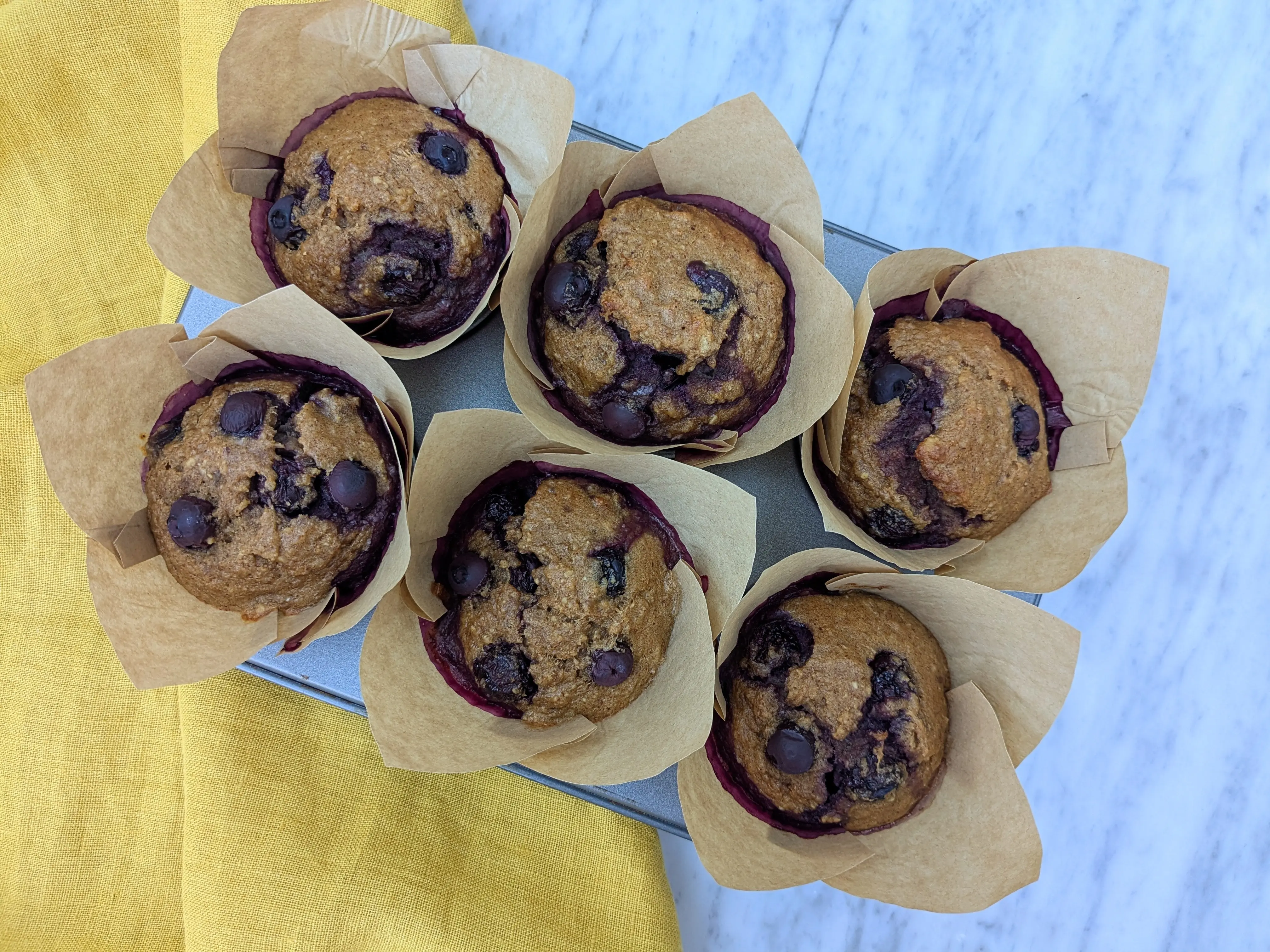 Lemon blueberry muffins