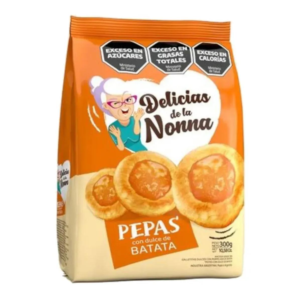 Galletitas Pepas Batata Nona 300g