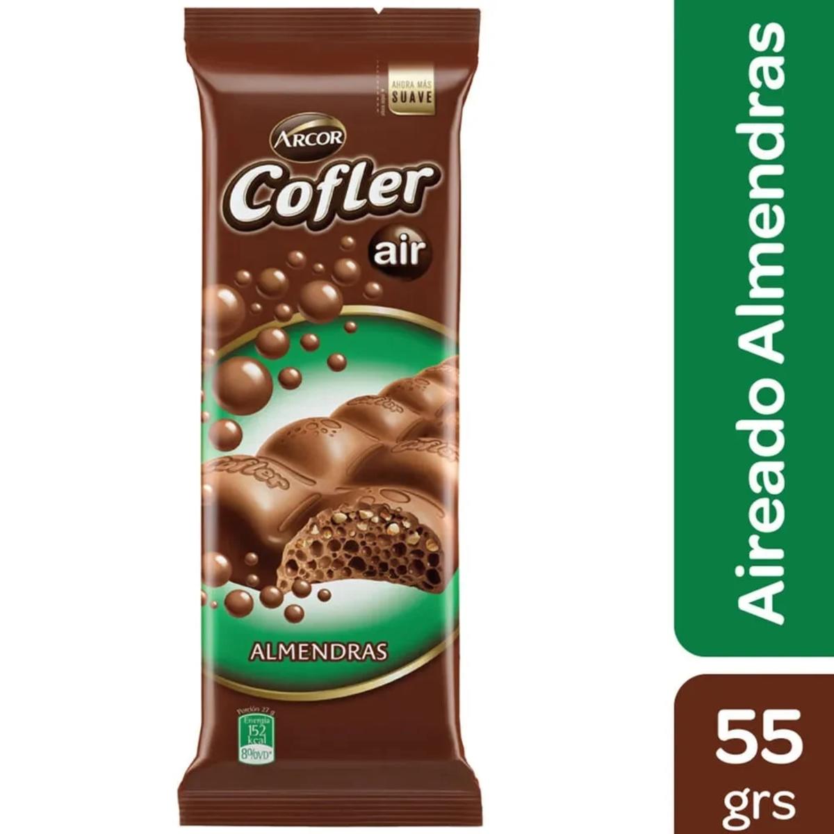 Chocolate Cofler Air 55g Almendras