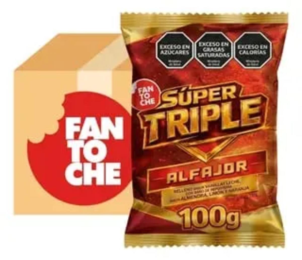 Alfajor Fantoche Super Triple 100g