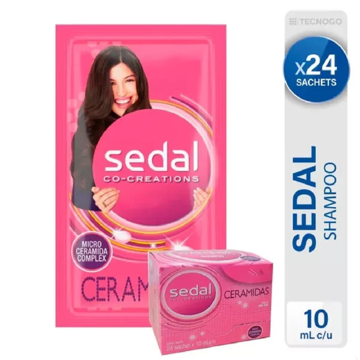 Sedal Shampoo Ceramidas Caja x24 Un