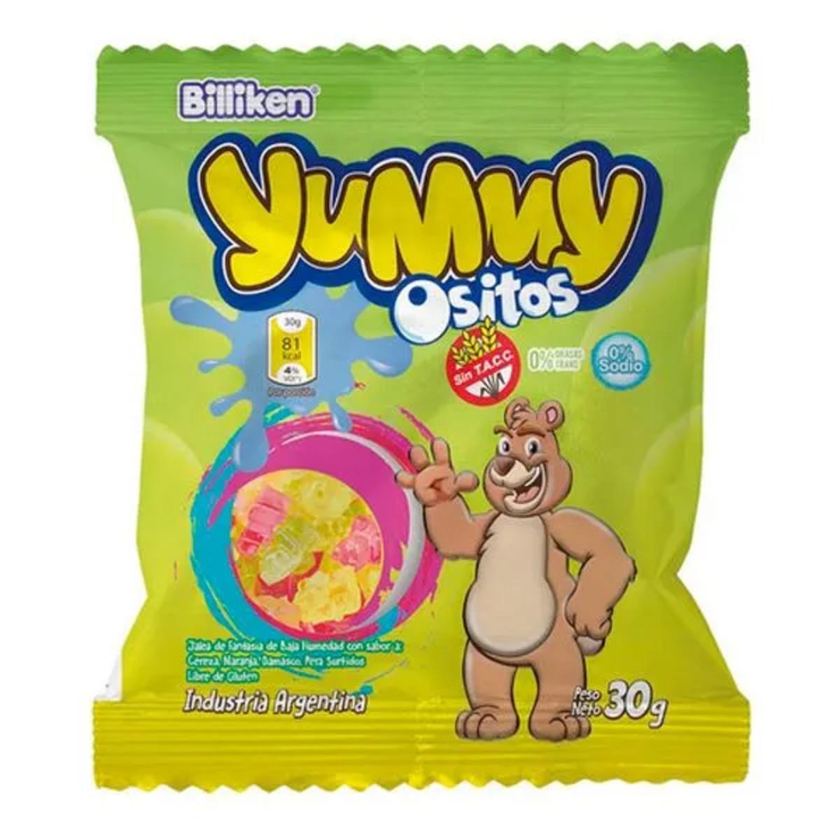 Gomita Yummy Ositos 30g Caja x12 Un