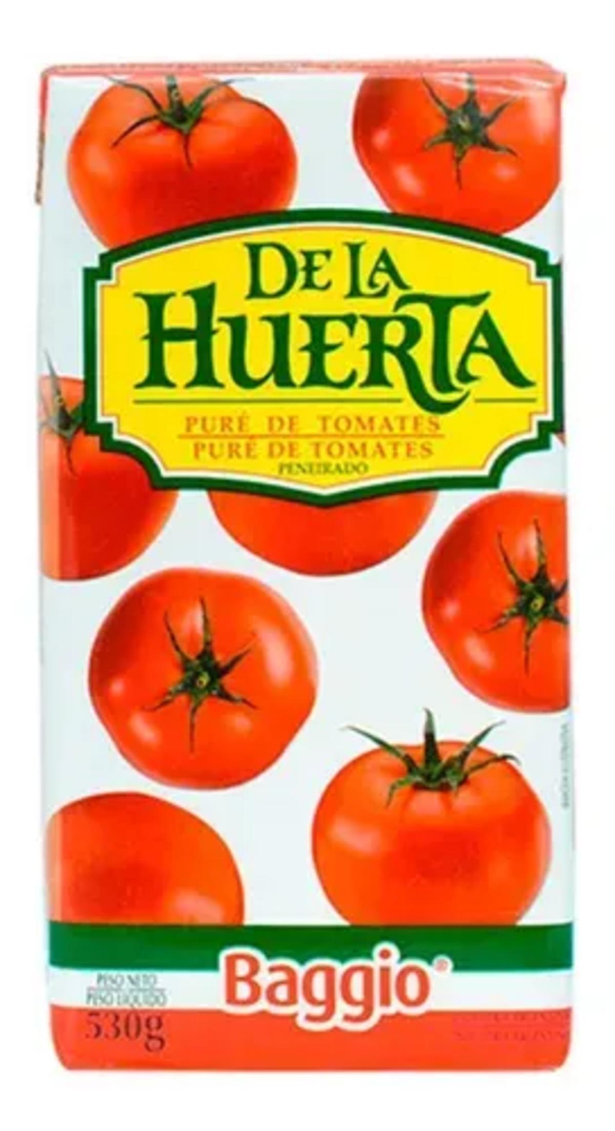 Pure De Tomate De La Huerta 530g