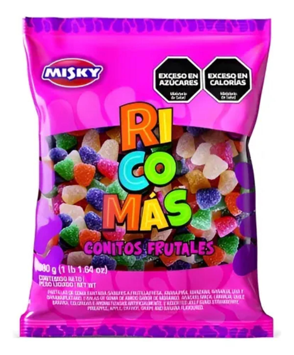 Gomitas Ricomas Frutales 500g
