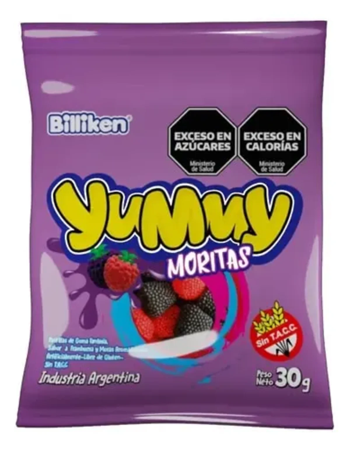 Gomita Yummy Moritas 30g Caja x12 Un