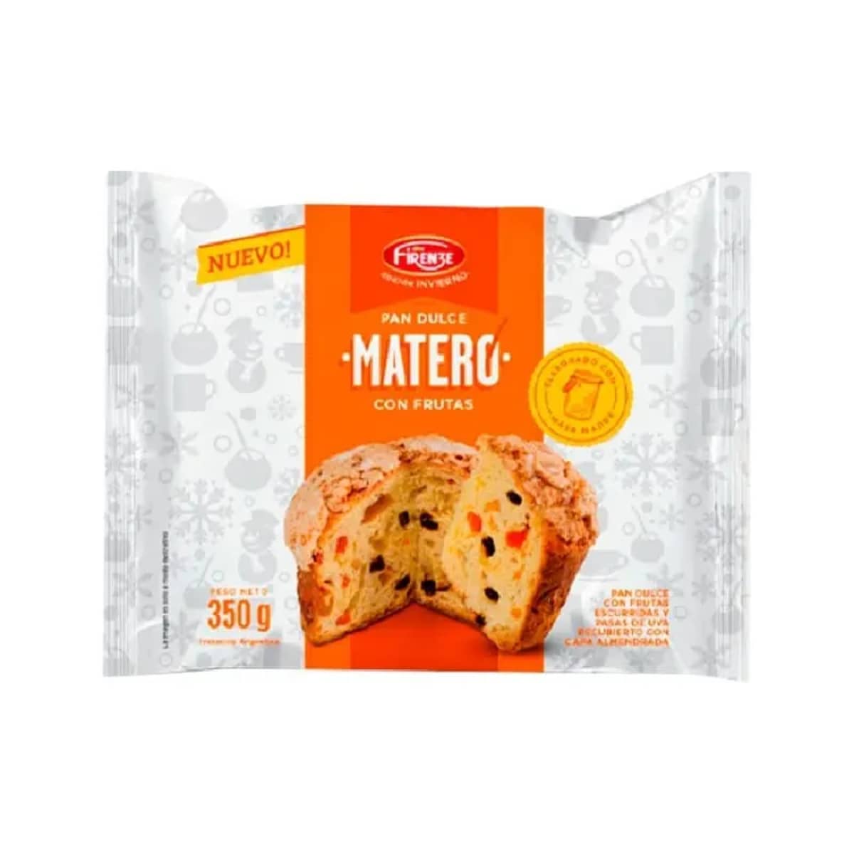 Pan Dulce Matero Frutas Firense 350g