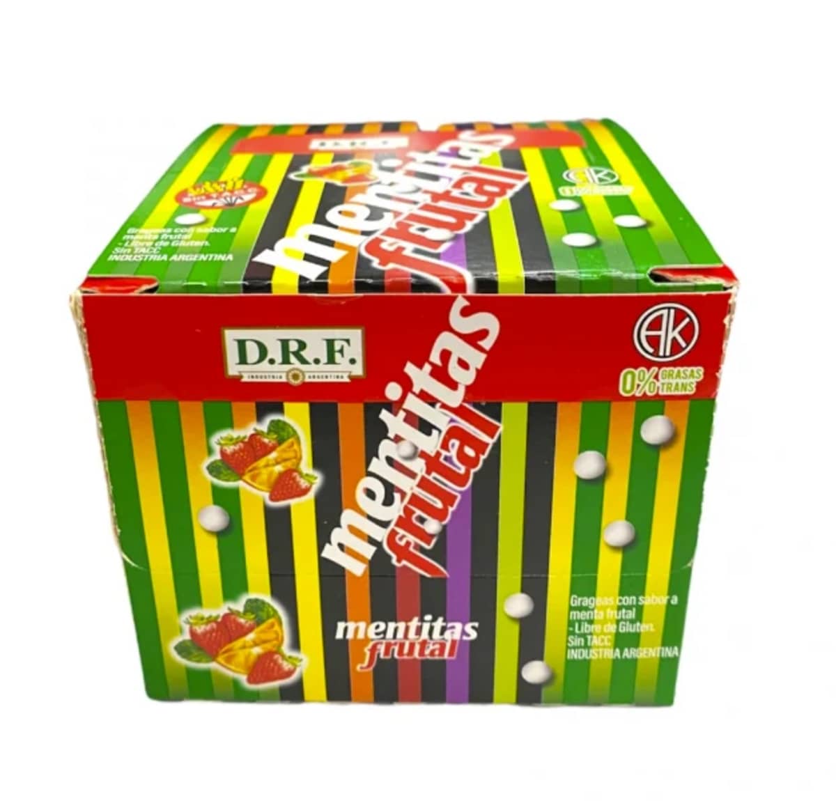 Pastillas Mentitas Frutales x12 Un