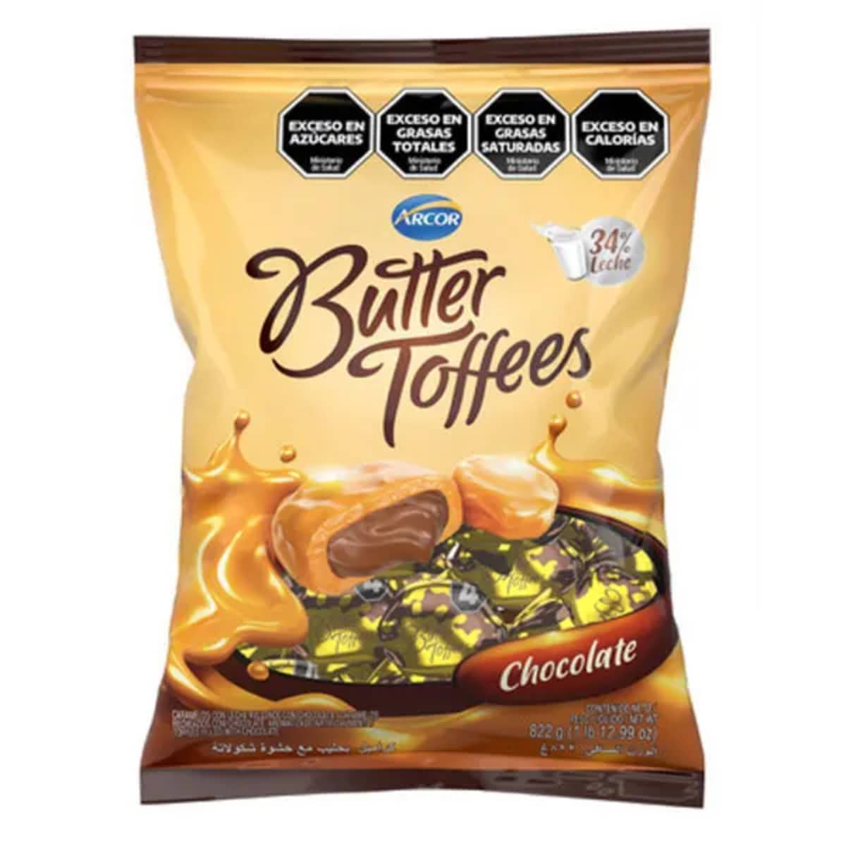 Caramelo Butter Toffees Chocolate 822g