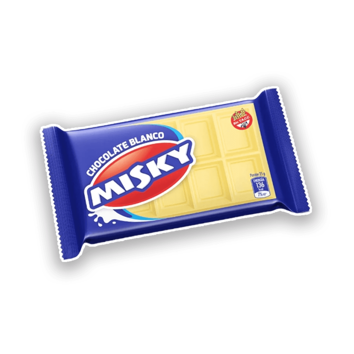Chocolate Misky Blanco 25g
