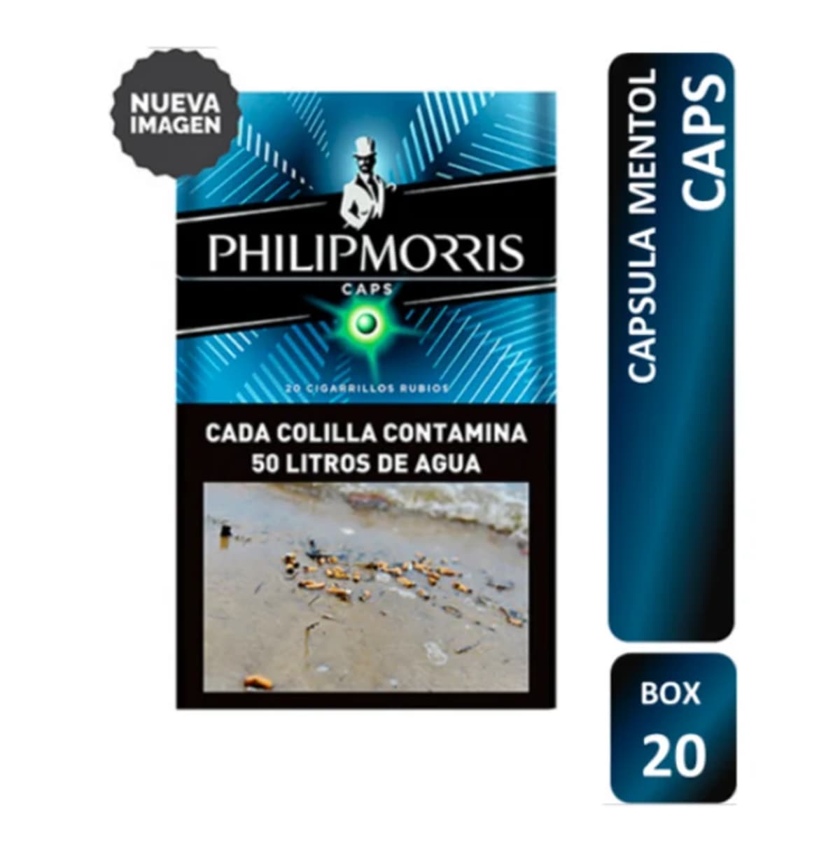 PHILIP MORRIS 20 MENTOLADO