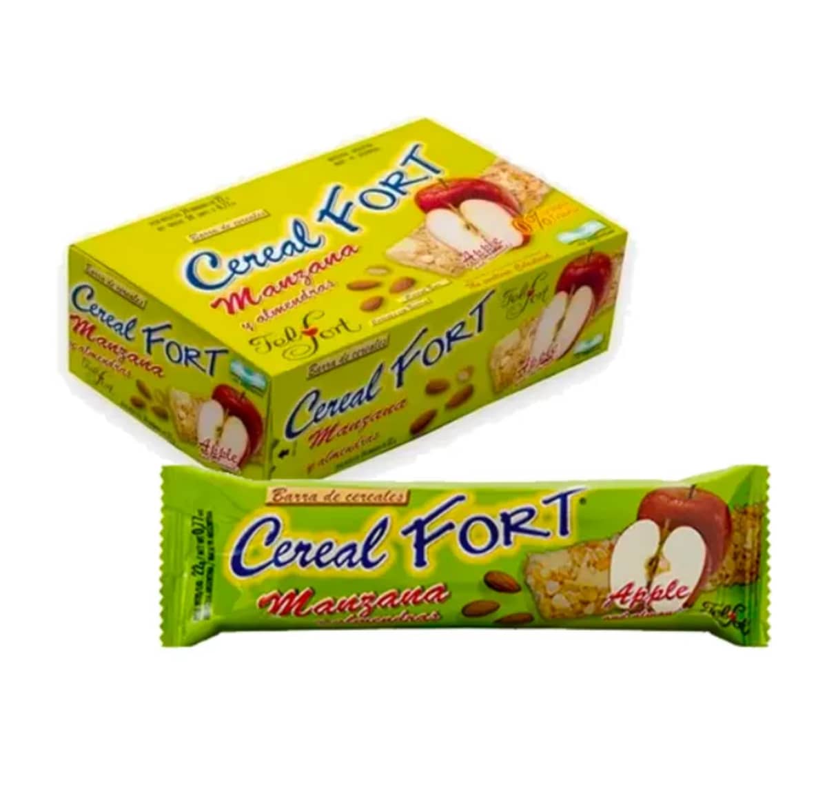 Barra Cereal Fort Manzana