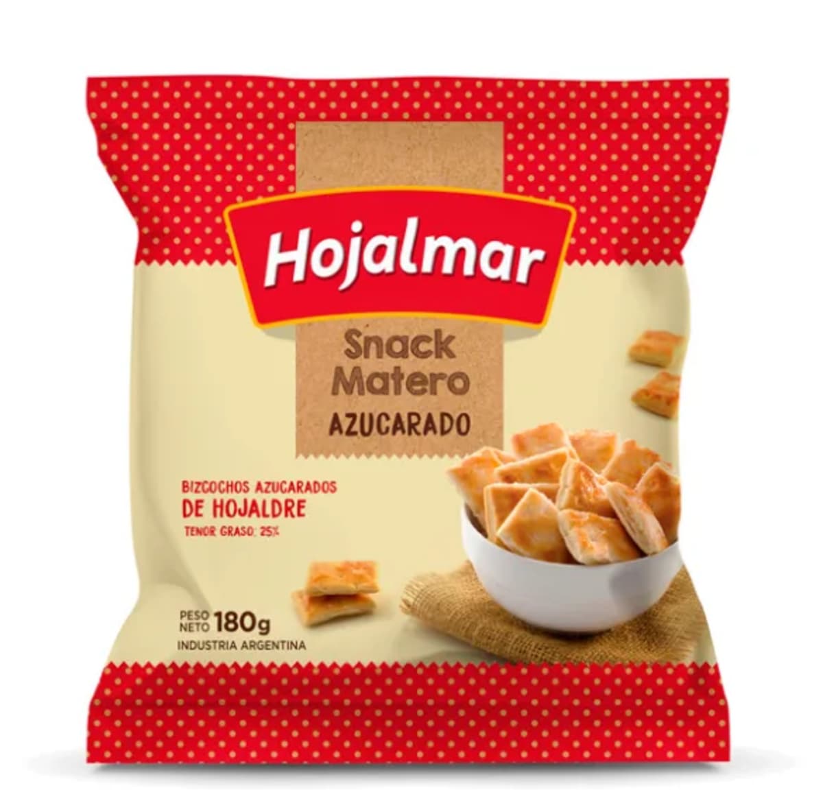 Galletitas Snack Matero Hojalmar 180g