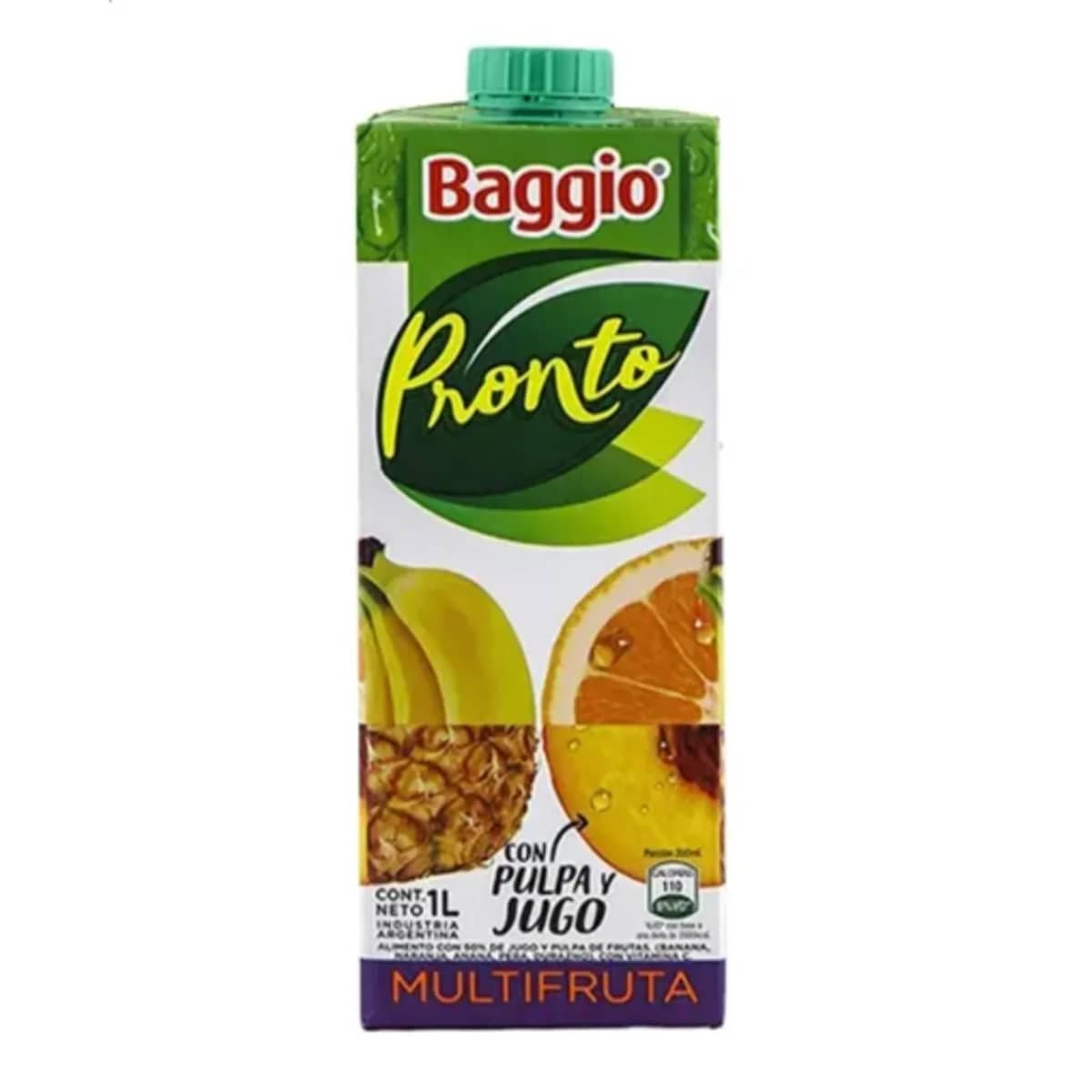 Jugo Baggio Multifruta 1L x 8 Un