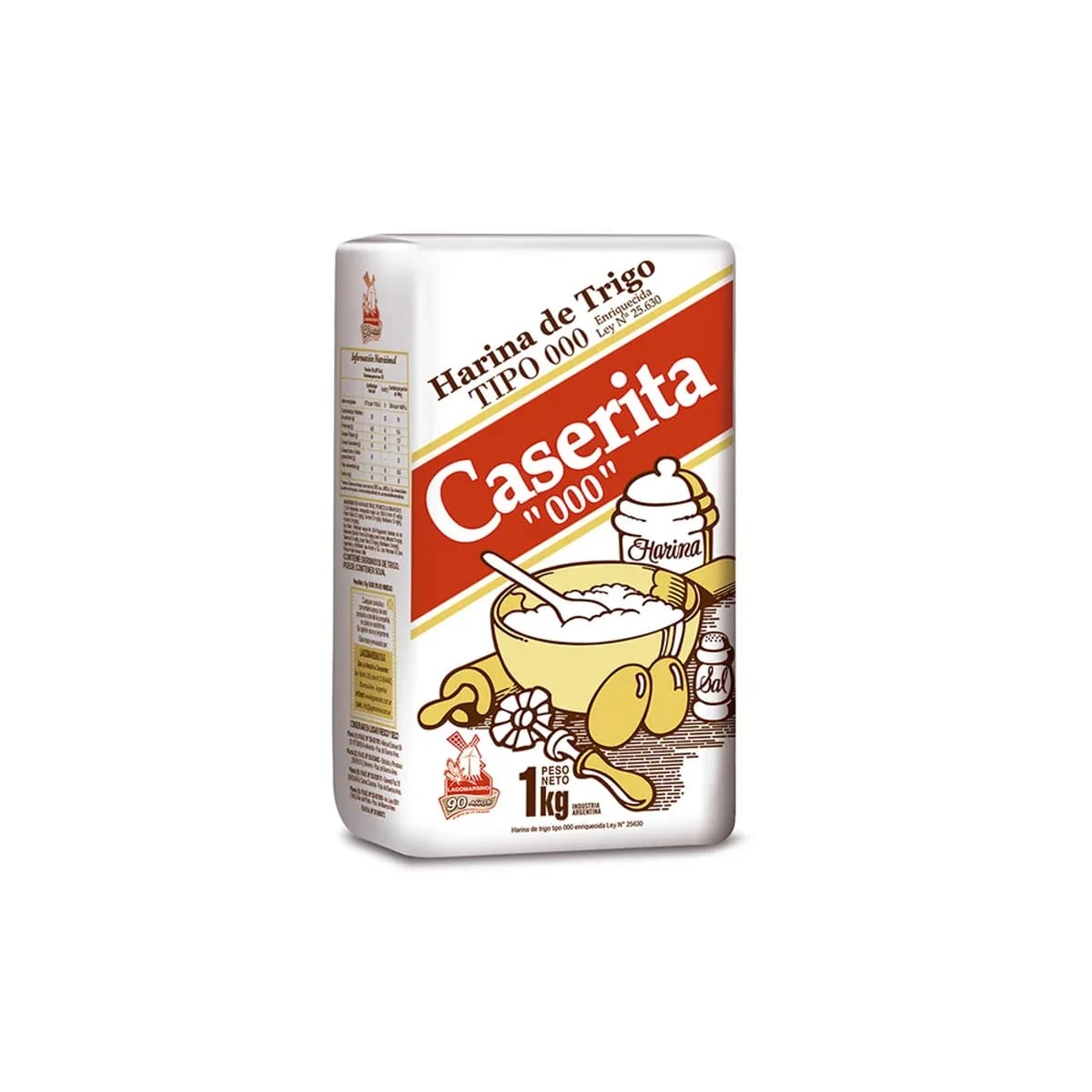 Harina Caseria 000 1kg