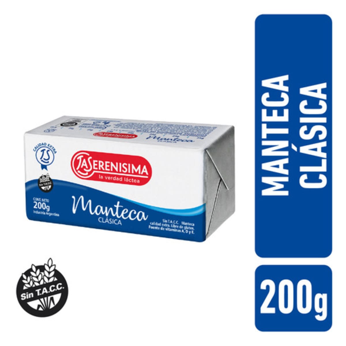 Manteca La Serenisima 200g